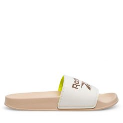 Klapki Reebok. Klapki damskie Reebok, bez wzorów, bez obcasa, bez zapięcia. Za 99.99 zł.