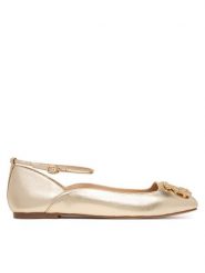 Liu Jo Baleriny Brigitte 01 SF5039 P0231 Złoty. Żółte balerinki damskie Liu Jo, bez wzorów, ze skóry, bez obcasa, bez zapięcia. Za 629.99 zł.