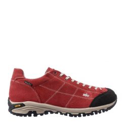 Buty turystyczne męskie LOMER Maipos Mtx Suede. Czerwone buty zimowe męskie LOMER, bez wzorów, bez obcasa, bez zapięcia. Za 729.99 zł.