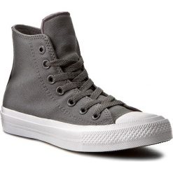 Trampki CONVERSE - Ct II Hi 150147C Thunder/White/Navy. Szare trampki i tenisówki damskie Converse, bez wzorów, z gumy, bez zapięcia. W wyprzedaży za 159.00 zł.