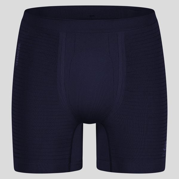 Bokserki męskie Odlo PERFORMANCE X-LIGHT Boxer. Niebieskie bokserki męskie ODLO, bez wzorów. W wyprzedaży za 161.99 zł.