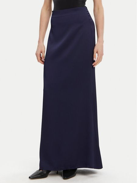 ACCESS FASHION Spódnica maxi 53-6023-147 Granatowy Regular Fit. Niebieskie spódnice damskie ACCESS FASHION, bez wzorów, z syntetyku, maxi. Za 339.99 zł.