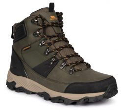 Trespass Conrad - Męskie buty trekkingowe w kolorze oliwkowym. Czarne trekkingi męskie Trespass, bez zapięcia. Za 457.00 zł.