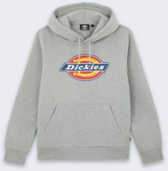 Helly Hansen Bluza Dickies Icon Logo Hoodie Grey Melange. Szare bluzy męskie Helly Hansen, m, bez wzorów, bez ramiączek, bez kaptura. Za 231.81 zł.