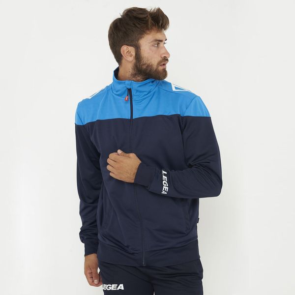 Kurtka oversize DAKOTA w dużych rozmiarach. Niebieskie kurtki męskie Legea, xl, bez wzorów, z poliesteru. Za 67.90 zł.