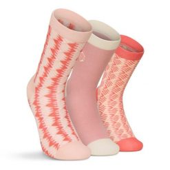 Skarpetki bawełniane 3-pak Lifestyle Siroko Monogram Pink. Czerwone skarpety męskie SIROKO, bez wzorów, z bawełny. Za 75.00 zł.