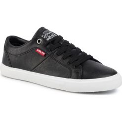 Tenisówki LEVI'S - 227843-755-59 Regular Black. Czarne trampki i tenisówki damskie Levi's®, bez wzorów, z gumy, bez zapięcia. Za 229.00 zł.