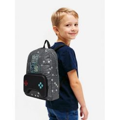 Plecak Star Wars. Szare plecaki męskie Star Wars, bez wzorów, retro. Za 129.99 zł.