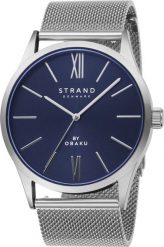 Zegarek Strand Zegarek męski Strand S720GXCLMC srebrny. Szare zegarki męskie Strand, bez wzorów, srebrne. Za 200.00 zł.
