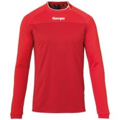 Bluza Kempa Prime. Czerwone bluzy damskie Kempa, bez wzorów, sportowe, bez ramiączek, bez kaptura. Za 158.50 zł.