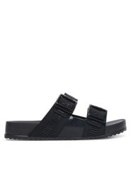 Melissa Klapki Cozy Slide M Lover AD M 35849 Czarny. Czarne klapki damskie Melissa, bez wzorów, z tworzywa sztucznego, bez obcasa, bez zapięcia. Za 314.99 zł.