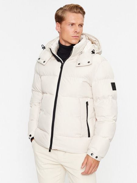 BOSS Kurtka zimowa Corbinian 50497836 Écru Regular Fit. Kurtki męskie Boss, na zimę, m, bez wzorów, z syntetyku, bez kaptura. Za 2,189.00 zł.