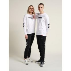 Koszulka z długim rękawem Hummel hmlLEGACY. Białe bluzki damskie Hummel, xs, bez wzorów, sportowe, bez kołnierzyka, bez ramiączek. Za 153.50 zł.