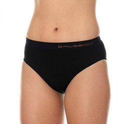 Brubeck Majtki damskie z wkładką rowerową czarne r. S (HI10300). Czarne bielizna sportowa damska Brubeck, s, bez wzorów. Za 123.89 zł.