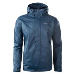 Męska Kurtka Resti. Niebieskie kurtki męskie Hi-tec, m, bez wzorów, z materiału, z kapturem. Za 239.99 zł.