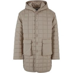 Parka Męska Z Podszewką Z Polaru. Brązowe bluzy męskie Urban Classics, m, bez wzorów, z polaru, bez ramiączek, bez kaptura. Za 491.99 zł.