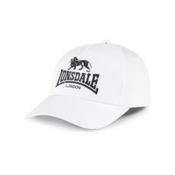 Czapka z daszkiem Lonsdale Norbury. Białe czapki damskie Lonsdale, bez wzorów. Za 139.00 zł.
