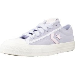 Buty CONVERSE STAR PLAYER 76 SUEDE Fioletowy. Fioletowe obuwie sportowe damskie Converse, bez wzorów, z zamszu, bez zapięcia. Za 349.99 zł.