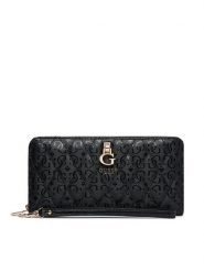 Guess Portfel Tamara Slg SWGG23 23146 Czarny. Czarne portfele damskie Guess, ze skóry. Za 294.99 zł.
