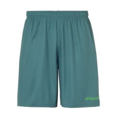 Szorty Uhlsport center basic. Zielone szorty damskie Uhlsport, bez wzorów, klasyczne. Za 114.50 zł.