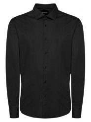 Marciano Guess Koszula 1GH402 4416Z Czarny Regular Fit. Czarne koszule męskie Marciano Guess, m, z aplikacjami, z bawełny, biznesowe, bez kołnierzyka, bez ramiączek. Za 219.99 zł.