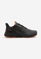 Szaro-Czarne Buty Sportowe Sneakersy z Siateczki Nairioris. Szare buty sportowe męskie Born2be, bez wzorów, z jeansu, bez zapięcia. Za 129.99 zł.