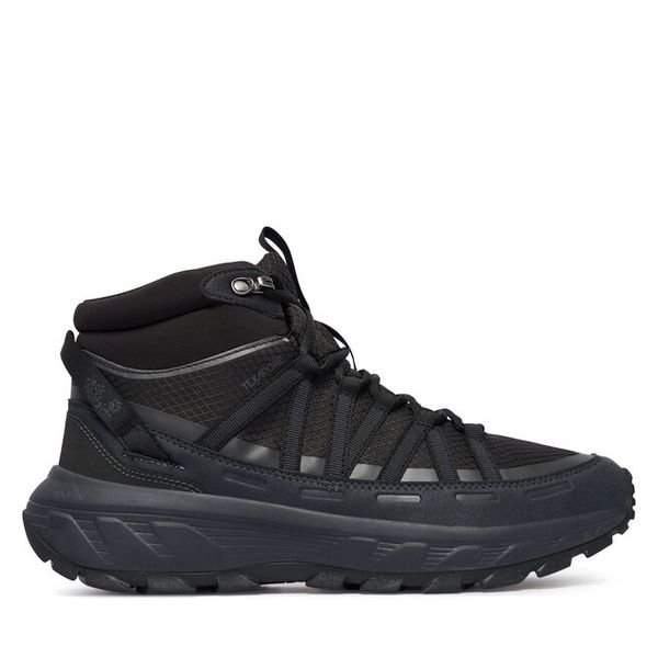 Trekkingi Jack Wolfskin. Czarne botki męskie Jack Wolfskin, bez wzorów, bez obcasa, bez zapięcia. Za 439.99 zł.