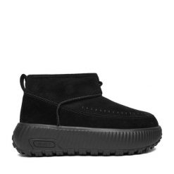 Śniegowce Roxy. Czarne śniegowce damskie Roxy, bez zapięcia. Za 249.99 zł.