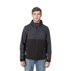 Kurtka męska softshell z kapturem AULP TIAGO Wodoodporna Oddychająca. Szare kurtki męskie Aulp, m, bez wzorów, z softshellu, z kapturem. Za 499.99 zł.