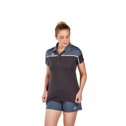 Damska koszulka polo Erima Change. Szare bluzki damskie Erima, bez wzorów, eleganckie, bez kołnierzyka, bez ramiączek. Za 206.00 zł.