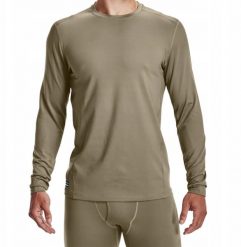Bluza Under Armour Tactical Crew CGI Base - federal tan. Bluzy męskie Under Armour, m, bez wzorów, bez ramiączek, bez kaptura. Za 249.78 zł.