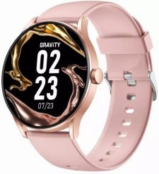 Smartwatch Gravity Smartwatch Szary Różowy GT2-3 PRO. Czerwone zegarki smartwatch Gravity, bez wzorów. Za 118.67 zł.