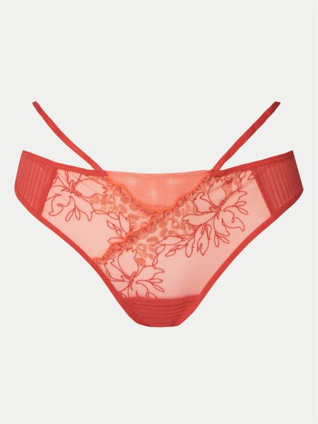 Chantelle Figi brazylijskie Spice C22BG0 Czerwony. Czerwone majtki damskie Chantelle, z syntetyku. Za 99.99 zł.