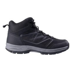 Buty trekkingowe Hi-Tec Rokar. Czarne trekkingi męskie Hi-tec, z materiału, bez zapięcia. Za 328.74 zł.