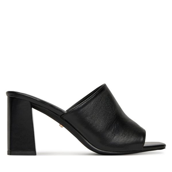 Klapki DeeZee. Czarne klapki damskie DeeZee, bez wzorów, bez obcasa, bez zapięcia. Za 139.99 zł.