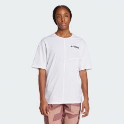 Koszulka Terrex Multi Climacool. Czerwone bluzki damskie Adidas, s, bez wzorów, sportowe, bez kołnierzyka, bez ramiączek. W wyprzedaży za 119.40 zł.