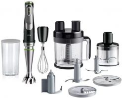 Braun Multi Quick 9 MQ9195XLI czarno-srebrny. Czarne blendery BRAUN. Za 799.00 zł.