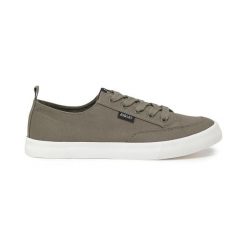 Niskie trampki z bawełny TAMARIX khaki. Zielone trampki męskie AIGLE, bez wzorów, z bawełny, bez zapięcia. Za 305.15 zł.