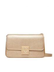 Armani Exchange Torebka XW002171 AF19895 F1020 Złoty. Żółte listonoszki damskie Armani Exchange, bez wzorów, ze skóry, bez dodatków. Za 564.99 zł.