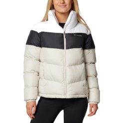 Kurtka sportowa damska Puffect II Colorblock Jacket. Brązowe kurtki sportowe damskie Columbia, m, bez wzorów, z poliesteru, bez ramiączek, bez kaptura, trekkingowe. Za 449.99 zł.