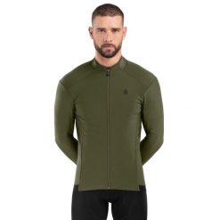 Męska kurtka rowerowa softshell Kolarstwo Siroko J1 Khangai. Zielone kurtki męskie SIROKO, m, bez wzorów, z materiału, bez kaptura, rowerowe. W wyprzedaży za 433.00 zł.