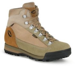 Buty ultralight original gtx-sand-olive-uk 5 (38) AKU. Zielone obuwie trekkingowe damskie NoName, bez zapięcia. Za 859.63 zł.