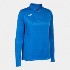 Bluza do biegania damska Joma Running night. Czarne bluzy damskie Joma, m, bez wzorów, z materiału, bez ramiączek, bez kaptura. Za 123.00 zł.