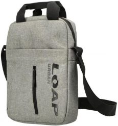 Torba na ramię Loap Dorn szara. Szare torby na laptopa damskie ÀLG, bez wzorów, z neoprenu, na ramię. Za 136.99 zł.