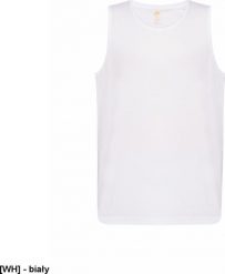 JHK SPORTARBM - T-shirt sportowy - biały XL. Białe koszulki sportowe męskie JHK, m, bez wzorów, bez ramiączek. Za 14.21 zł.