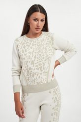 Sweter damski lureksowy LIU JO. Swetry nierozpinane damskie Liu Jo, m, bez wzorów, bez kołnierzyka, bez ramiączek. Za 589.00 zł.