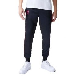 Nowe Spodnie Treningowe Mlb Neyyan Dorośli. Czarne spodnie sportowe męskie New Era, m, bez wzorów, z dresówki. W wyprzedaży za 215.95 zł.