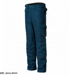 RIMECK - ADLER - - Jeansy robocze męskie, g/m, % bawełna, Cordura jasny denim 58 long. Spodnie sportowe męskie RIMECK, m, bez wzorów, z bawełny. Za 193.72 zł.