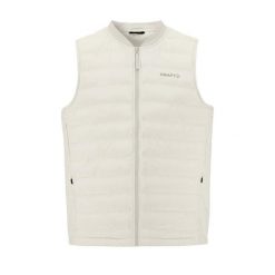 Kurtka puchowa bez rękawów Craft Subz 4. Białe kurtki męskie Craft, m, bez wzorów, z puchu, bez kaptura. Za 469.50 zł.