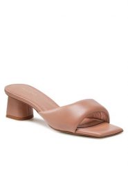 Aldo Klapki Simalia 13424085 Brązowy. Brązowe klapki damskie Aldo, bez wzorów, ze skóry, bez obcasa, bez zapięcia. Za 219.99 zł.